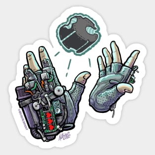 Alyx Gravity Gloves & Combine Resin Sticker